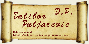 Dalibor Puljarević vizit kartica